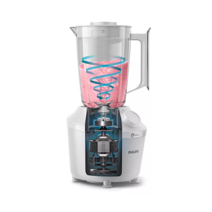 Philips Blender Plastik 1 Liter - HR2042/10 Putih